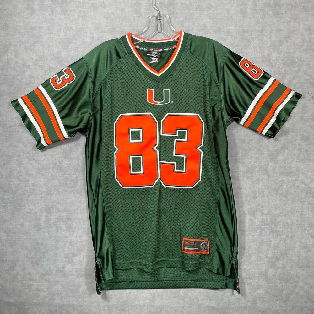 Miami Hurricanes football jersey. Youth Size 16-18
